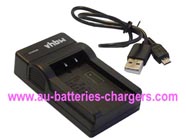 Replacement PANASONIC HC-V380GK camcorder battery charger